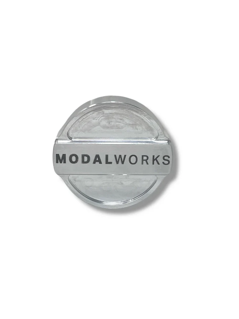 Mercedes Oil Cap Aesthetic Cover- Silver
