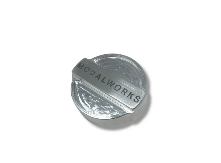 Mercedes Oil Cap Aesthetic Cover- Silver